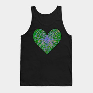 Spider Web Heart V48 Tank Top